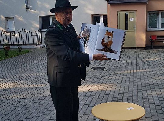 GR IV Spotkanie z myśliwym oraz sokolnikiem z Koła Łowieckiego "Głuszec"