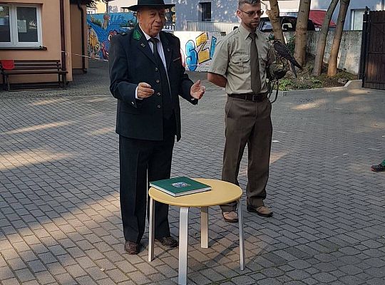 GR IV Spotkanie z myśliwym oraz sokolnikiem z Koła Łowieckiego "Głuszec"