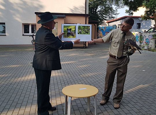 GR IV Spotkanie z myśliwym oraz sokolnikiem z Koła Łowieckiego "Głuszec"