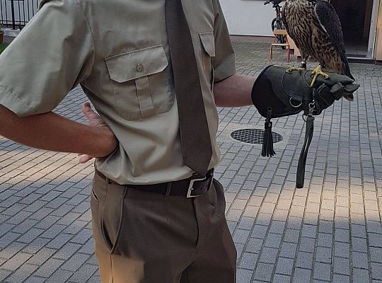 GR IV Spotkanie z myśliwym oraz sokolnikiem z Koła Łowieckiego "Głuszec"