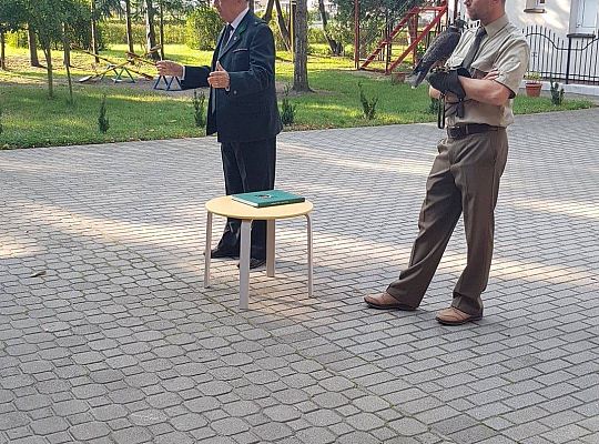 GR IV Spotkanie z myśliwym oraz sokolnikiem z Koła Łowieckiego "Głuszec"