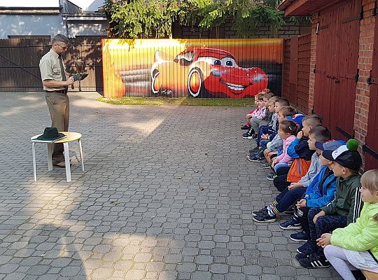 GR IV Spotkanie z myśliwym oraz sokolnikiem z Koła Łowieckiego "Głuszec"