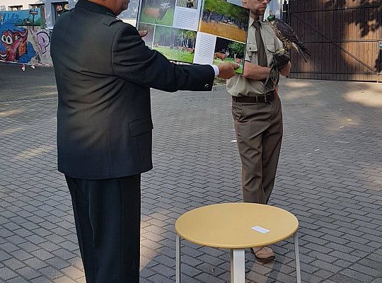 GR IV Spotkanie z myśliwym oraz sokolnikiem z Koła Łowieckiego "Głuszec"