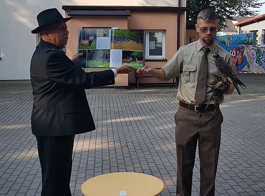 GR IV Spotkanie z myśliwym oraz sokolnikiem z Koła Łowieckiego "Głuszec"