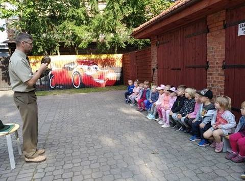 Gr II Spotkanie z sokolnikiem i myśliwym