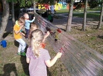 gr II Dzień Przedszkolaka- "Baw się zdrowo, na sportowo"