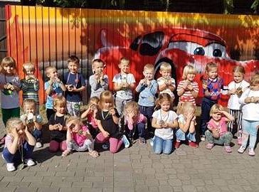 gr II Dzień Przedszkolaka- "Baw się zdrowo, na sportowo"