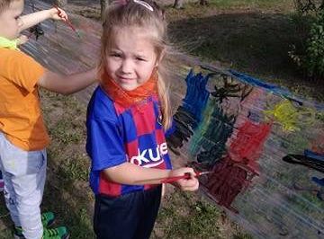 gr II Dzień Przedszkolaka- "Baw się zdrowo, na sportowo"