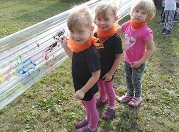 gr II Dzień Przedszkolaka- "Baw się zdrowo, na sportowo"