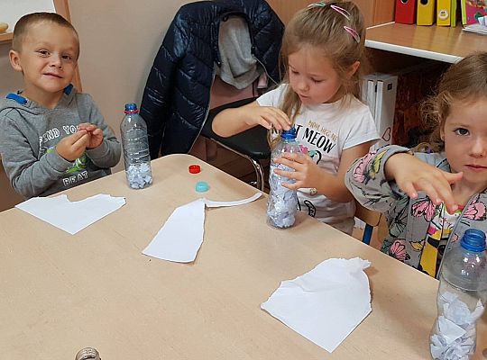 Gr II Muchomorek,muchomorek ma kapelusz w biały wzorek