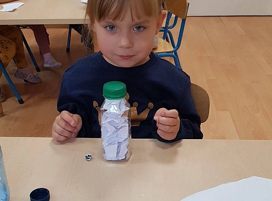 Gr II Muchomorek,muchomorek ma kapelusz w biały wzorek