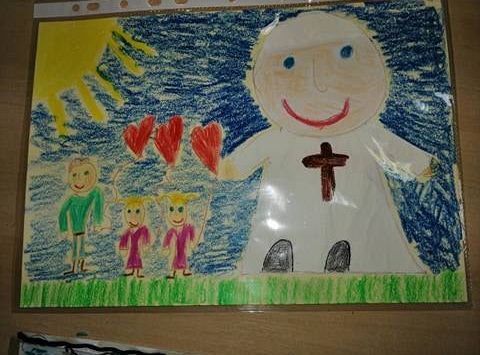 Konkurs plastyczny - "Jan Paweł II - Totus Tuus"  TRZYMAMY KCIUKI