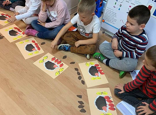 GR III Posłanie dla jeża - zabawy matematyczne