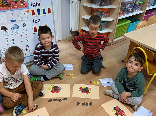 GR III Posłanie dla jeża - zabawy matematyczne