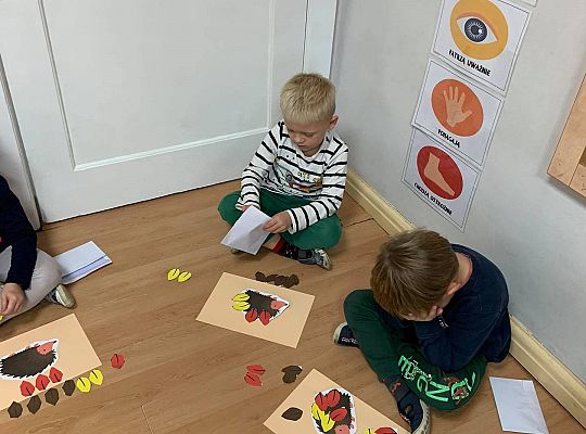 GR III Posłanie dla jeża - zabawy matematyczne