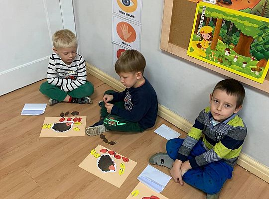 GR III Posłanie dla jeża - zabawy matematyczne