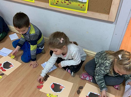 GR III Posłanie dla jeża - zabawy matematyczne