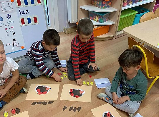 GR III Posłanie dla jeża - zabawy matematyczne