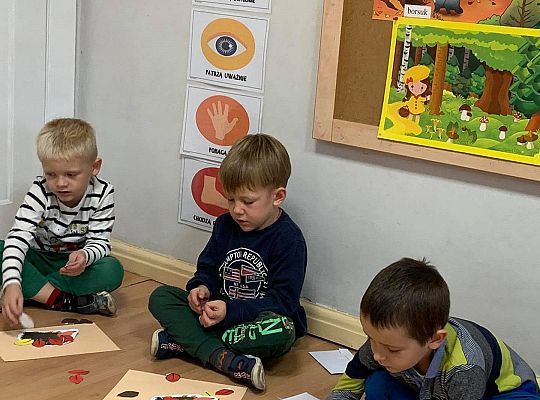 GR III Posłanie dla jeża - zabawy matematyczne