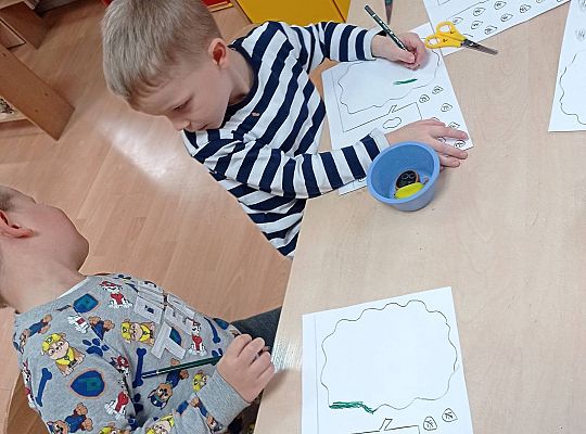 GR IV Praca techniczna "Jesienne drzewa"