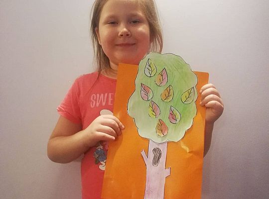 GR IV Praca techniczna "Jesienne drzewa"