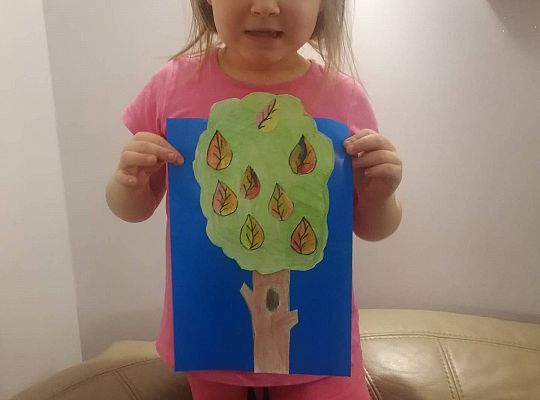 GR IV Praca techniczna "Jesienne drzewa"