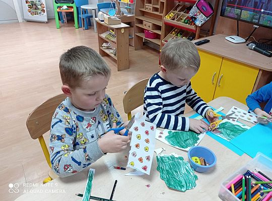 GR IV Praca techniczna "Jesienne drzewa"