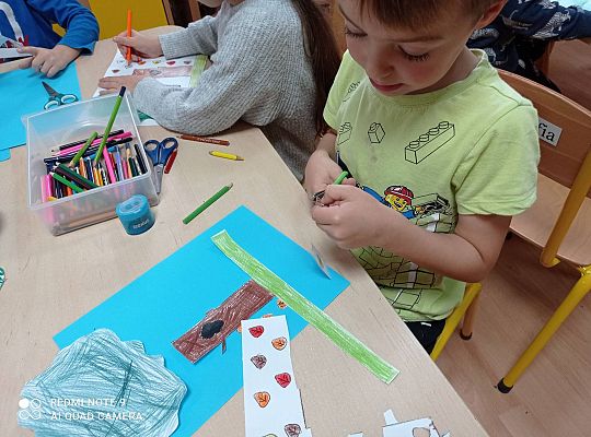 GR IV Praca techniczna "Jesienne drzewa"