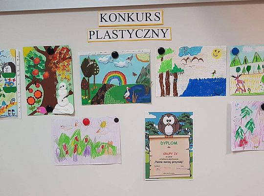 GR IV - Konkurs plastyczny - "Piękno naszej przyrody"