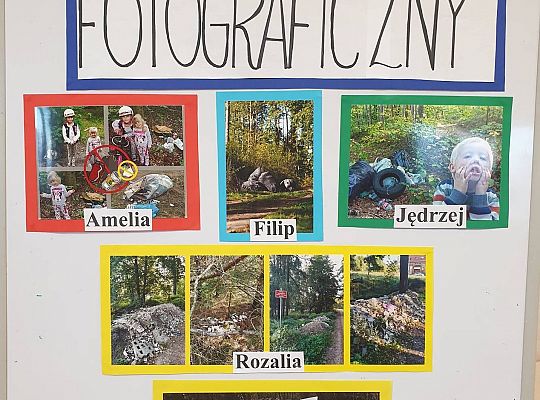 Gr.I Konkurs fotograficzny" Dzikie wysypiska śmieci" i konkurs plastyczny " Piękno naszej przyrody"