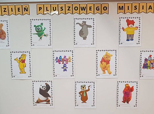 GR IV  "Dzień Pluszowego Misia" - filmik niespodzianka dla dzieci "Tygrysków"