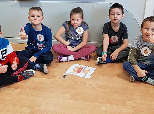 GR IV  "Dzień Pluszowego Misia" - filmik niespodzianka dla dzieci "Tygrysków"