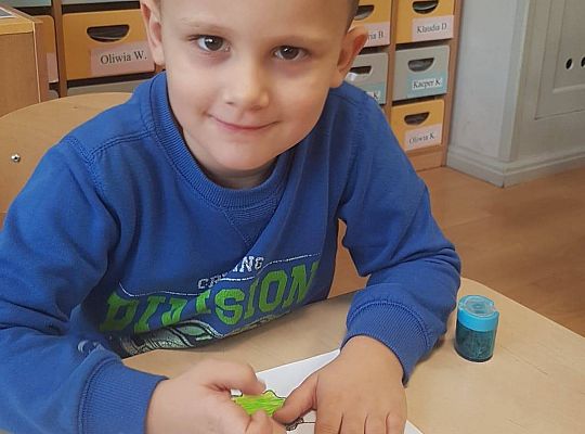 GR IV "Idzie zima" - praca plastyczna