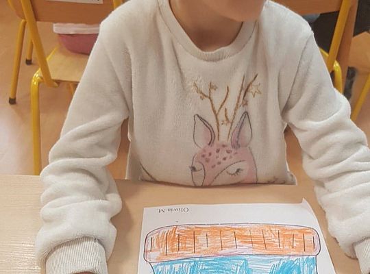 GR IV "Idzie zima" - praca plastyczna