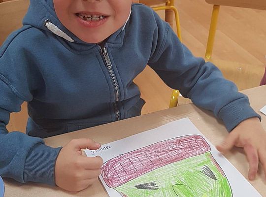 GR IV "Idzie zima" - praca plastyczna