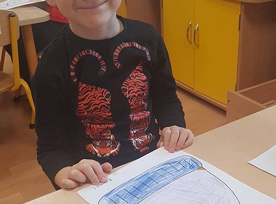 GR IV "Idzie zima" - praca plastyczna