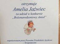 Gr. I Rozstrzygnięcie konkursu " Bożonarodzeniowy Anioł"