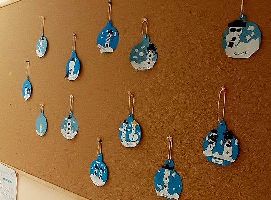 GR IV Praca techniczna - bombki na choinkę