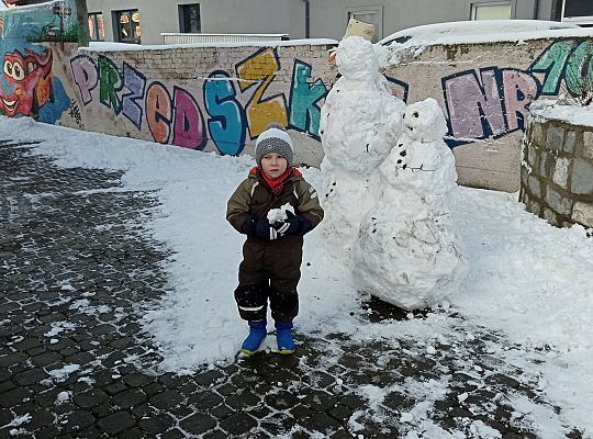 GR IV Lepimy Bałwany oraz śpiewamy zimową piosenkę