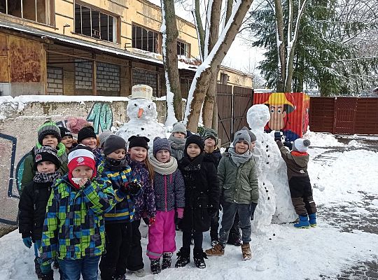GR IV Lepimy Bałwany oraz śpiewamy zimową piosenkę