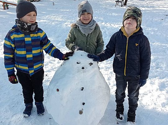 GR IV Lepimy Bałwany oraz śpiewamy zimową piosenkę