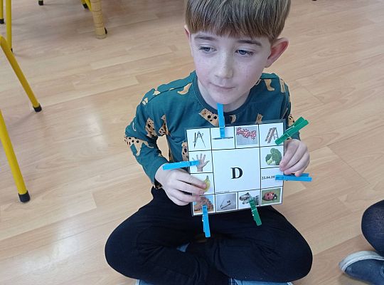 GR IV "Wyrazy na literkę?"