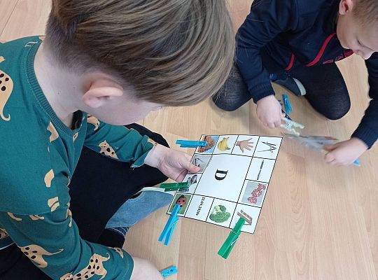 GR IV "Wyrazy na literkę?"