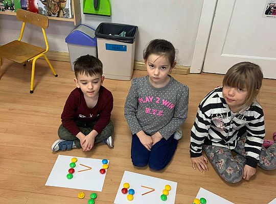 GR III Porównywanie: mniej, więcej, tyle samo.