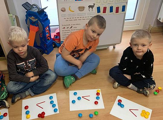 GR III Porównywanie: mniej, więcej, tyle samo.