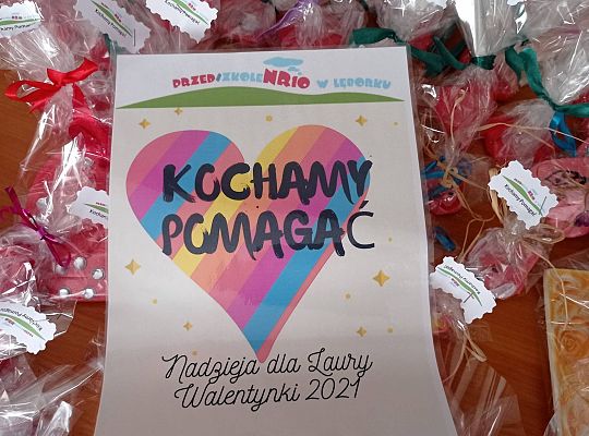 "Nadzieja dla Laury" - serduszka na Walentynki