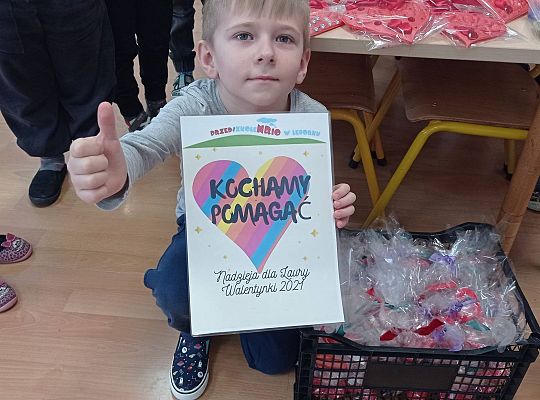 "Nadzieja dla Laury" - serduszka na Walentynki