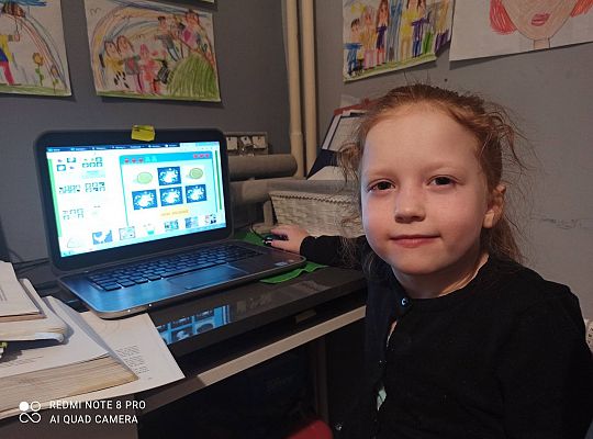 GR IV Podziękowanie za udział w kolejnej lekcji "Dzieci uczą rodziców"