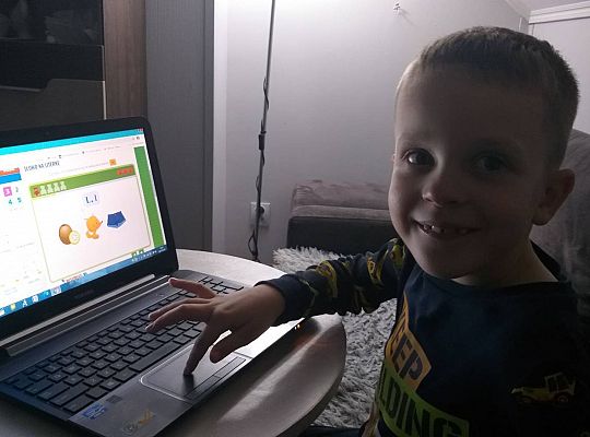 GR IV Podziękowanie za udział w kolejnej lekcji "Dzieci uczą rodziców"