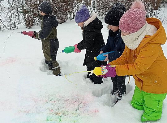 GR IV Malujemy na śniegu
